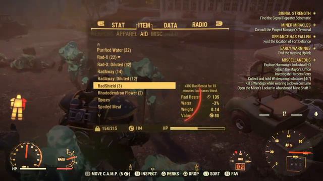 Bloated Glowing Ones Glitch - Fallout 76 смотреть онлайн