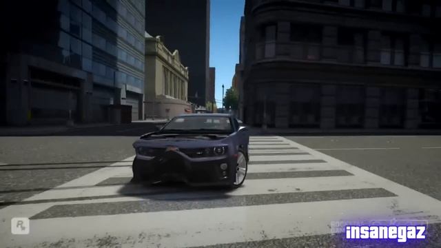 GTA IV 2012 Chevrolet Camaro ZL1 Crash Testing - Insanegaz