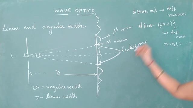 11.Wave optics: linear and angular width of central maxima смотреть онлайн