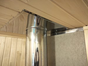 Пожарная безопасность при установке печи и дымохода в своей бане