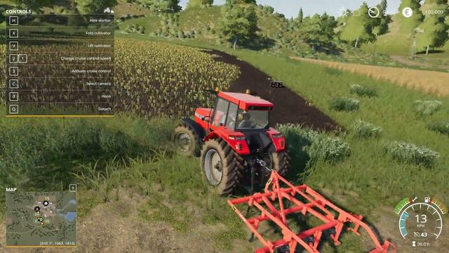 Farming Simulator 19 GRIMME Equipment Pack Gameplay (PC game) смотреть онлайн