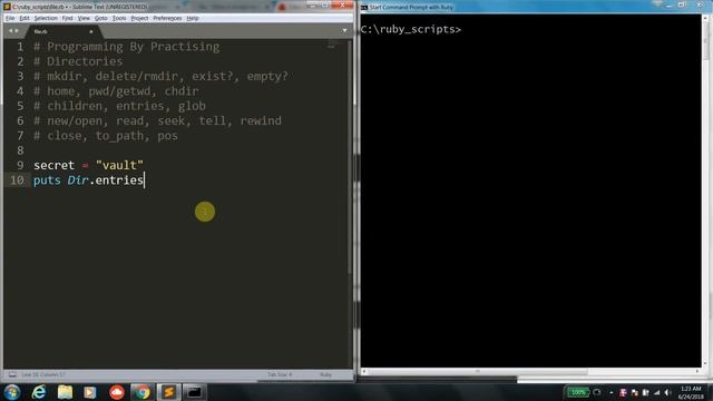 Ruby 101 : File System Directory Operations - Novice to Expert in ONE Day смотреть онлайн