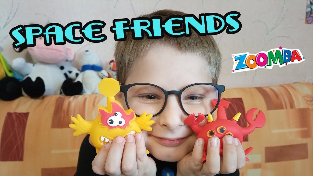 SPACE FRIENDS | ZOOMBA | Коллекция дружелюбных монстров смотреть онлайн