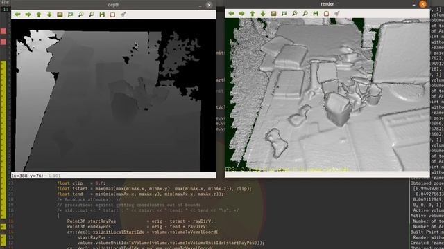 Hashtable based TSDF integration in OpenCV RGBD module смотреть онлайн
