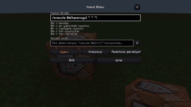 EXECUTE KOMUDU KULLANIMI (detaylı anlatım) | Minecraft Komut Dersleri #5 смотреть онлайн