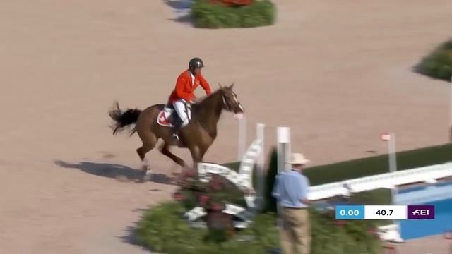 Guerdat goes into 1st Place at Speed Competition | Jumping | FEI World Equestrian Games 2018 смотреть онлайн