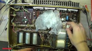 Радиотехника У-101 не работает один канал