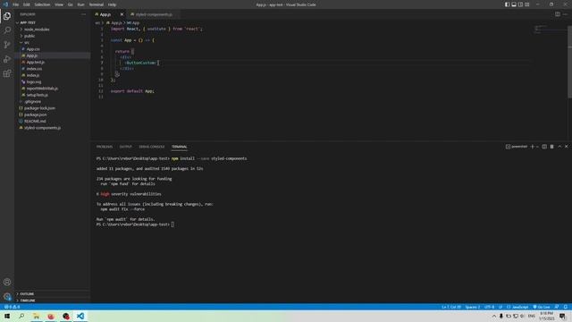 แนะนำ styled-components ตัวช่วยปรับ style ให้กับ components ให้ดู advance มากกว่าเดิม | React смотреть онлайн