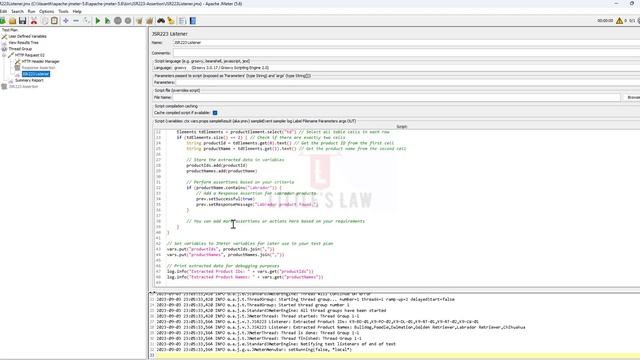 How to use JSR223 Listener in JMeter | Littles Law смотреть онлайн