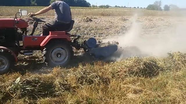 Моё первое видео для Мини Агро и мой первый мототрактор с копалкой которую я переделал для шифенга смотреть онлайн
