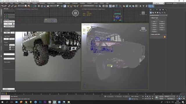 3d model UAZ HUNTER смотреть онлайн