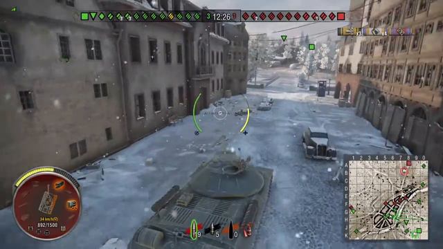 World of Tanks_Кирилл Танк. Первый бой в 8 утра смотреть онлайн