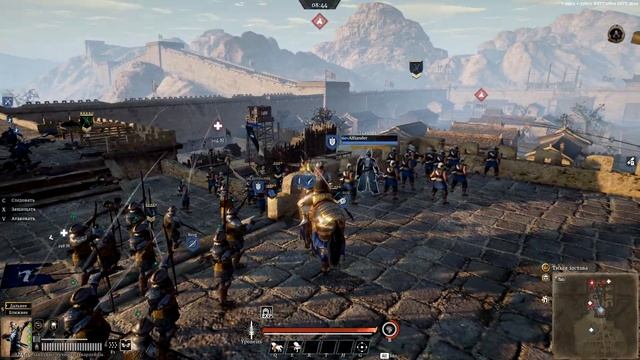 Лучники Гвардейци Conqueror's Blade Позиционирование в Бою Тестирование смотреть онлайн