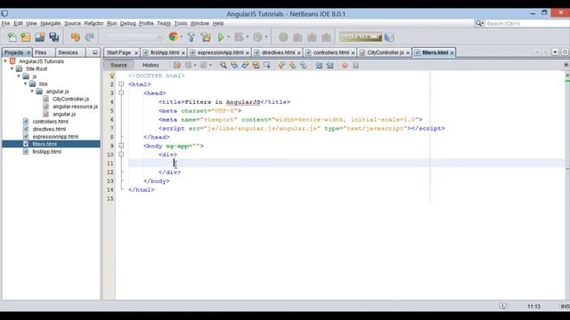 Part 5 - Filters in AngularJS смотреть онлайн