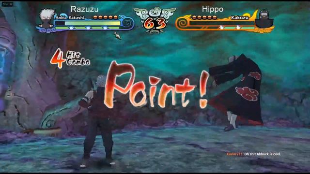 Naruto Clash Of Ninja Revolution 3 Netplay 84 - Razuzu Vs Hippo
