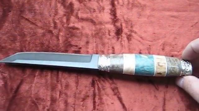 Нож "Танто" (литой булат) смотреть онлайн