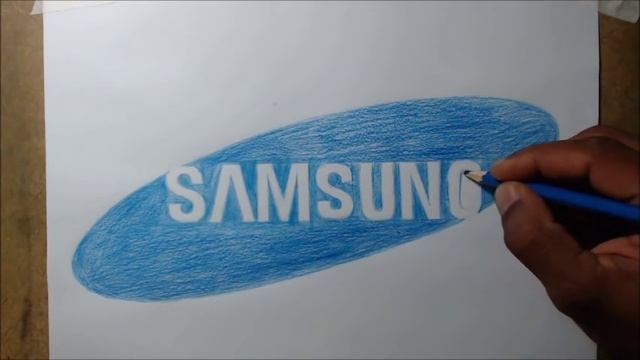 Como desenhar o logotipo da Samsung I How to draw the Samsung logo - Atevaldo Novais смотреть онлайн