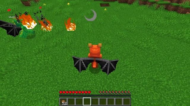 GROWING UP as a DRAGON In Minecraft! смотреть онлайн