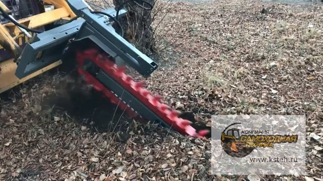 Экскаватор траншейный