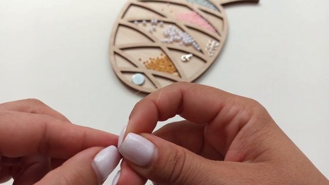 Кольцо. Браслет. Колье. Нежно голубой и розовый набор из бисера. смотреть онлайн