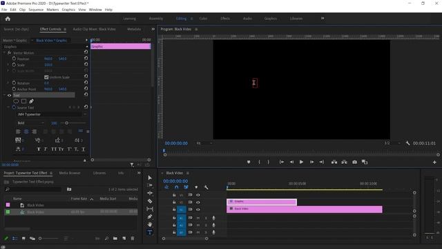 Typewriter Effect In Premiere Pro | Adobe Premiere Pro Quick Tutorial // Typewriter Text Effect