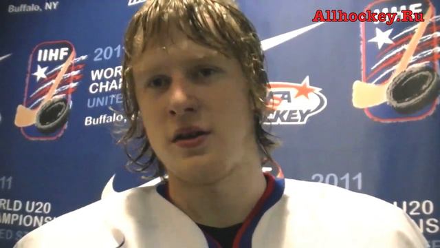 Daniil Sobchenko. Post-Game Interview. 02 01 2011. Allhockey.Ru смотреть онлайн
