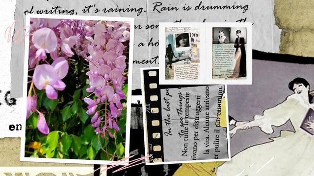 April2023 Journal  #journaling #scrapbooking #vintagediary #photoshop #digitalart #collage #styling
