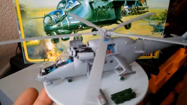 Сборка модели вертолета МИ-35м. Часть1.Russian attack helicopter mi-35m hind e смотреть онлайн