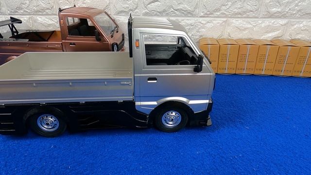 Wpl D12 Express Courier Tuning Racing Rc My Upgrade Mod Project Car Carry Truck Van 2 wd Scale 1/10 смотреть онлайн