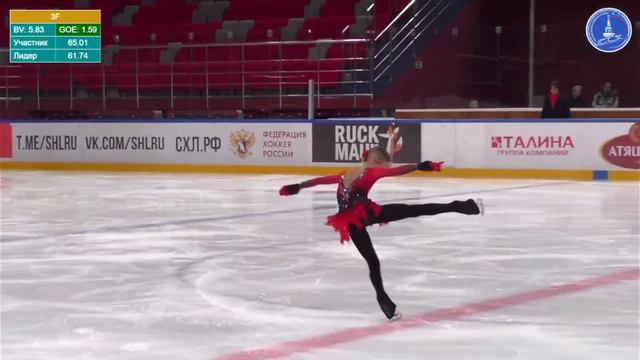 🥇Елена КОСТЫЛЕВА / Elena Kostyleva(1 сп) - Free Skating - Mordovian patterns 20231216 смотреть онлайн