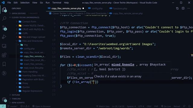 Upload Files to FTP Server Using PHP смотреть онлайн