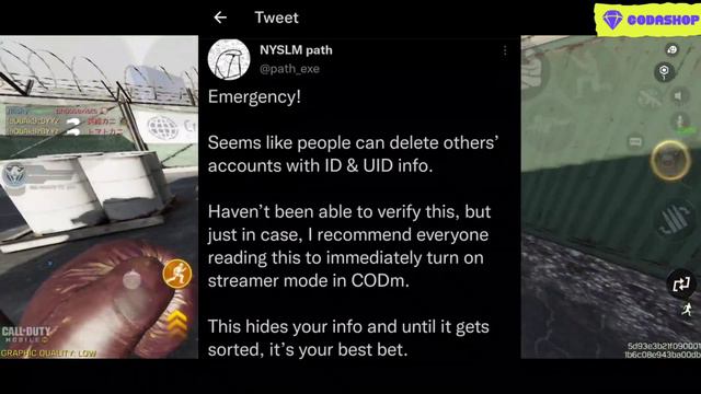Emergency Video your Codm Account Might Get Deleted! смотреть онлайн