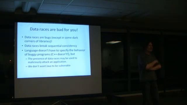 SeaJUG March 2009 Meeting The Java Memory Model смотреть онлайн