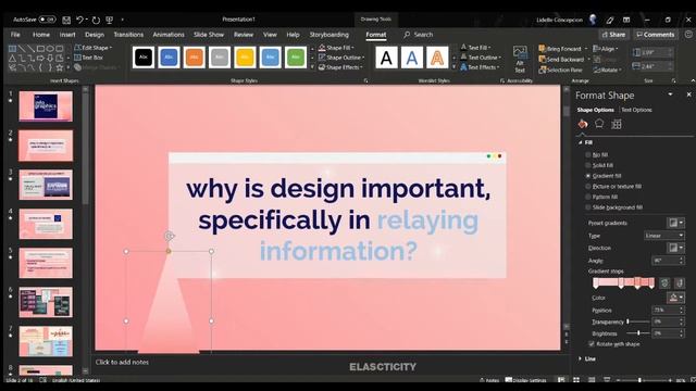 Visual Slide in Microsoft Power Point feat. Photoshop (UI Design Inspired) смотреть онлайн