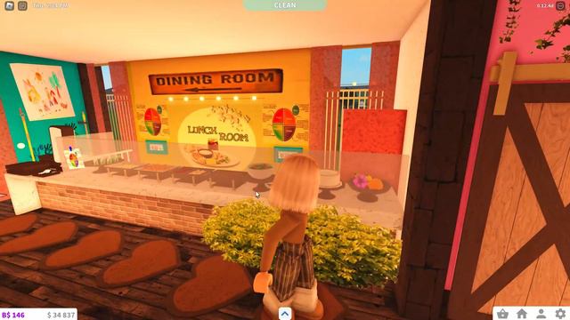 BLOXBURG♥ Full Tour Of My🌈RAINBOW DAYCARE!🌈🌴|With VOICE|
