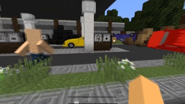 ГОНКИ НА НАСТОЯЩИХ МАШИНАХ БЕЗ МОДОВ | Minecraft: Minecar Racing смотреть онлайн
