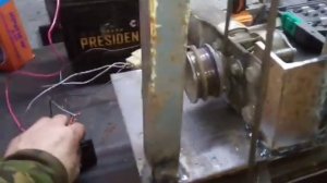 Самодельная лебёдка 12v из редуктора дворников.