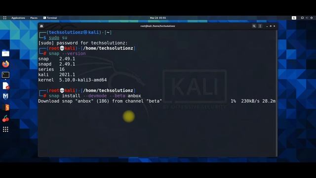 How to Install Anbox in Kali Linux 2021.1 | Anbox - Android in a Box | Android Emulator Kali Linux смотреть онлайн