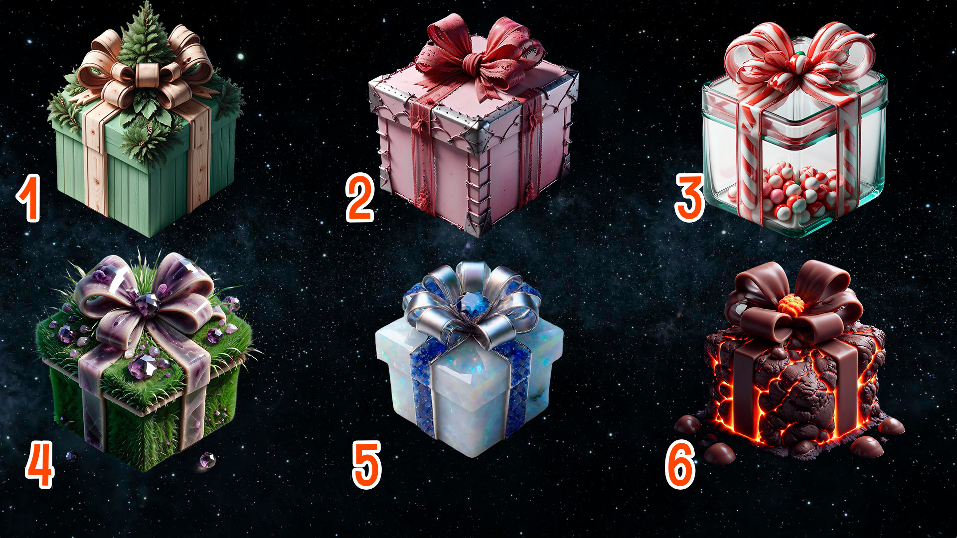 Тест! Выберите два подарка и они помогут вам в Новом Году! смотреть онлайн