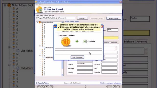 Notes to Excel Converter смотреть онлайн