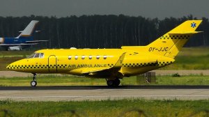 +ATC ▶ Air Ambulance  Raytheon Hawker 800XP OY-JJC ▶ Москва, Домодедово - Неизвестно (2018)