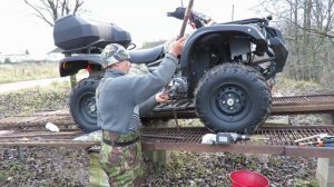 Квадроцикл Стелс Леопард 500 YS ТО-2 ,  часть 1