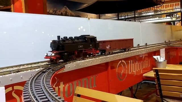 Amazing Train Vytopna Railway Restaurant | Prague | Czech Republic смотреть онлайн
