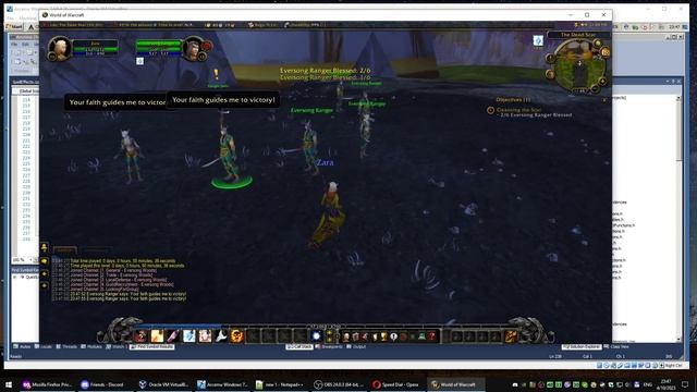 Eversong Ranger scripted with Arcemu Python Engine смотреть онлайн