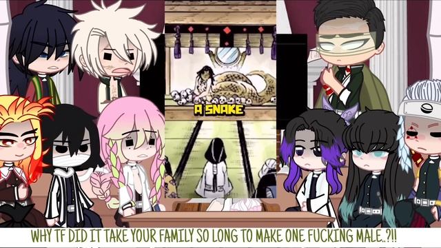 “Hashira react to Eachother” //part(3/?)//Obanai Iguro ?// смотреть онлайн