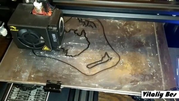 Карта мира на 3д принтере. World map 3D printing