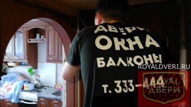 Установка межкомнатной арки на старый косяк! Роял Двери в Орске, делает невозможное! смотреть онлайн
