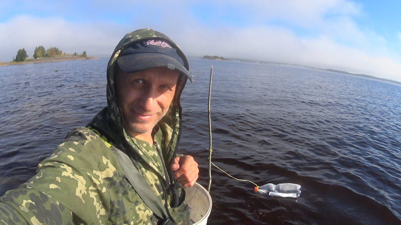 Рыбу выдавило водой ко мне сеть!Рыбалка в броднях пешком с сетками!Северная Карелия! смотреть онлайн