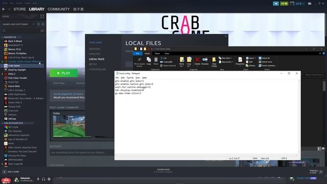 Crab Game Fix for Joining server load forever/freeze смотреть онлайн