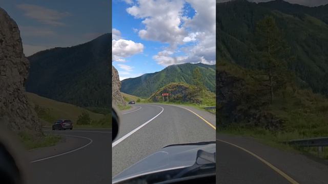 Горный Алтай. Чуйской тракт. Горные дороги 👍👍👍 смотреть онлайн